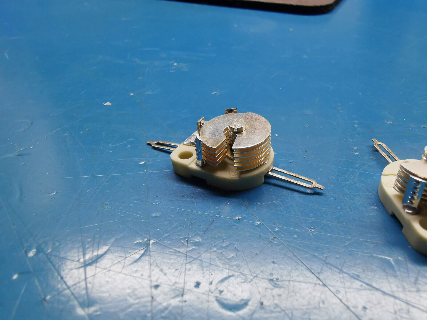 2pcs Marconi Variable Air Capacitor 3.5pF To 35pF