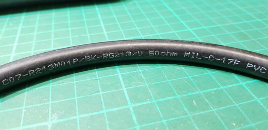RG213 50 Ohms RF Cable With N Male And Female Connectors 53cm