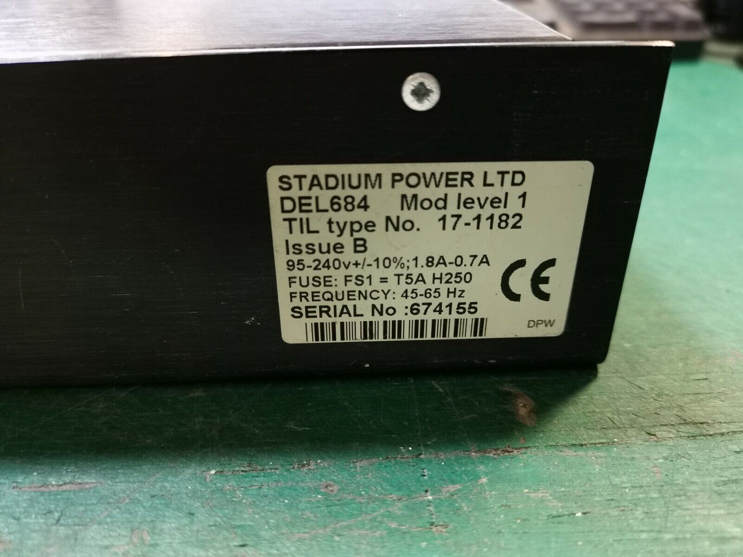 DEL684 Switching Power Supply  5v @8.8A 18v @ 2.5A 7v @ 1.8A  -12v 0.65A