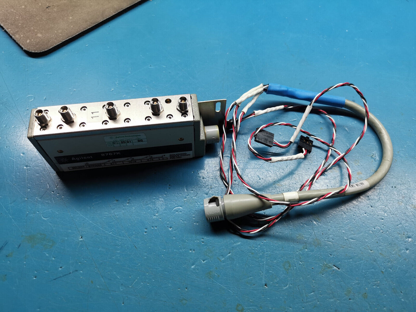 HP Agilent 8767K DC To 26.5GHz SP4T RF Switch 24v DC