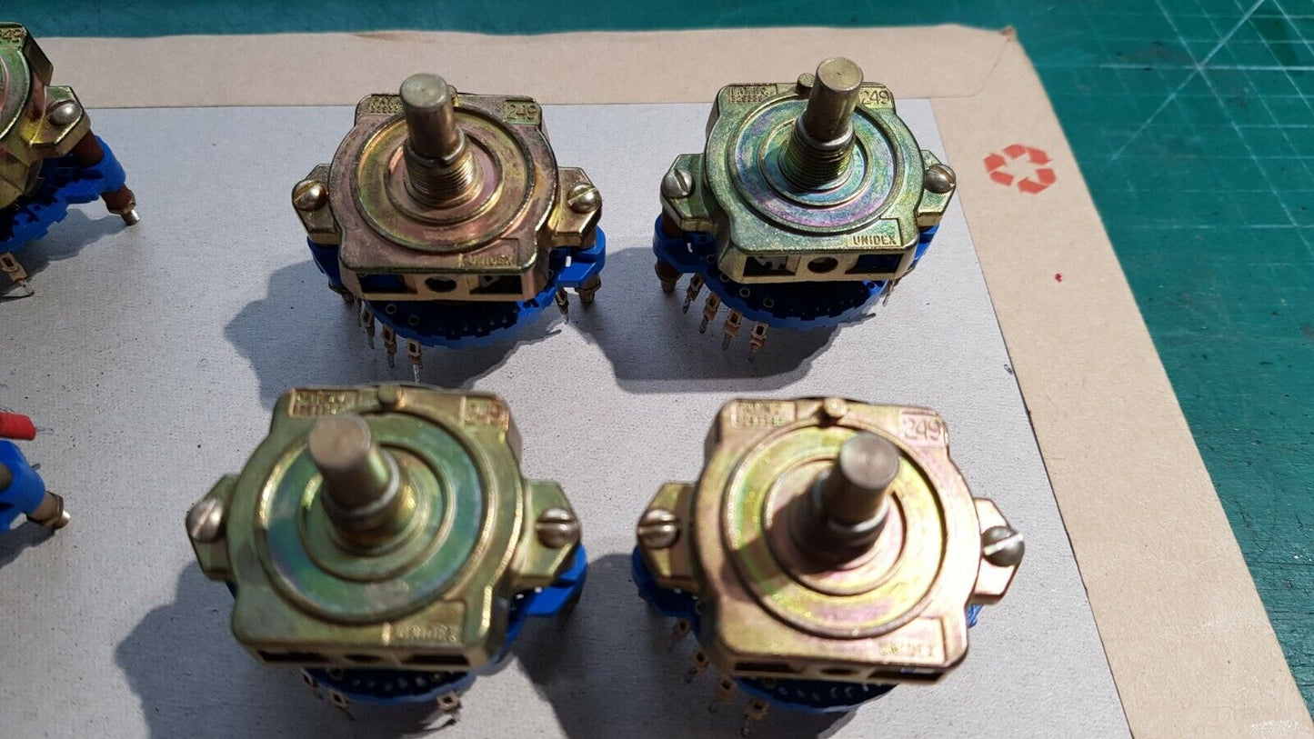 Unidex 249 Rotary Switch Joblot