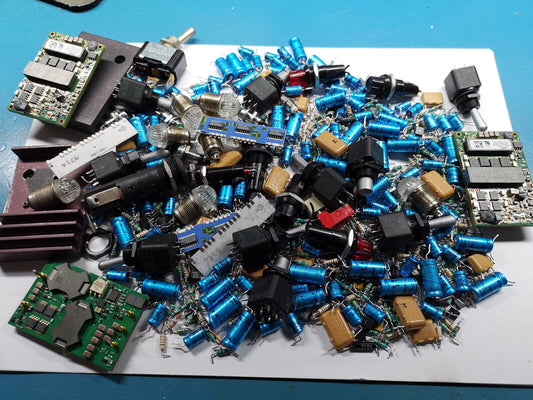 Various Electronic Componet And Part From Military Equipment