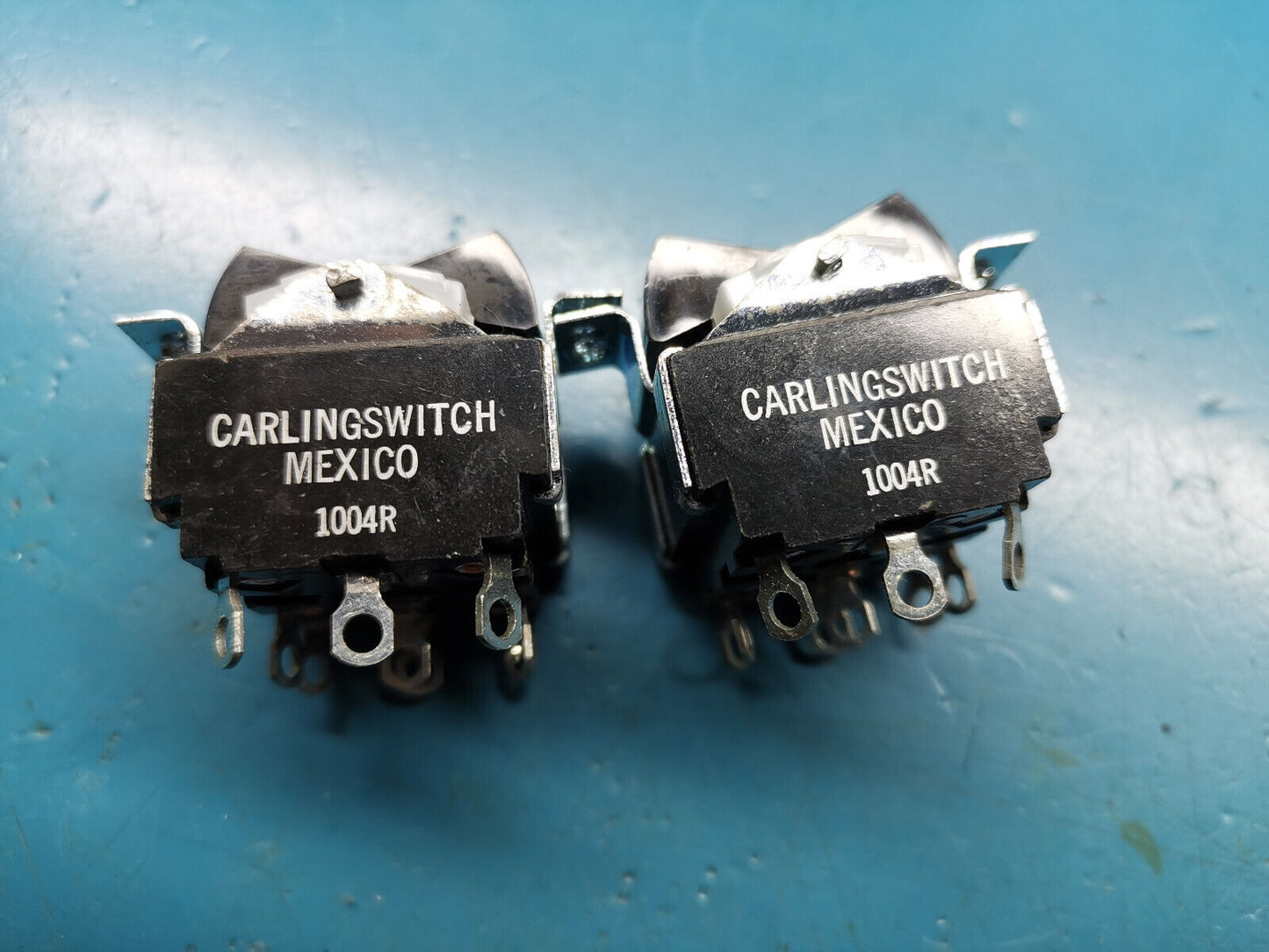 Carling Switch 104R Toggle Rocker Switch 250v 10A DPDT ON OFF ON