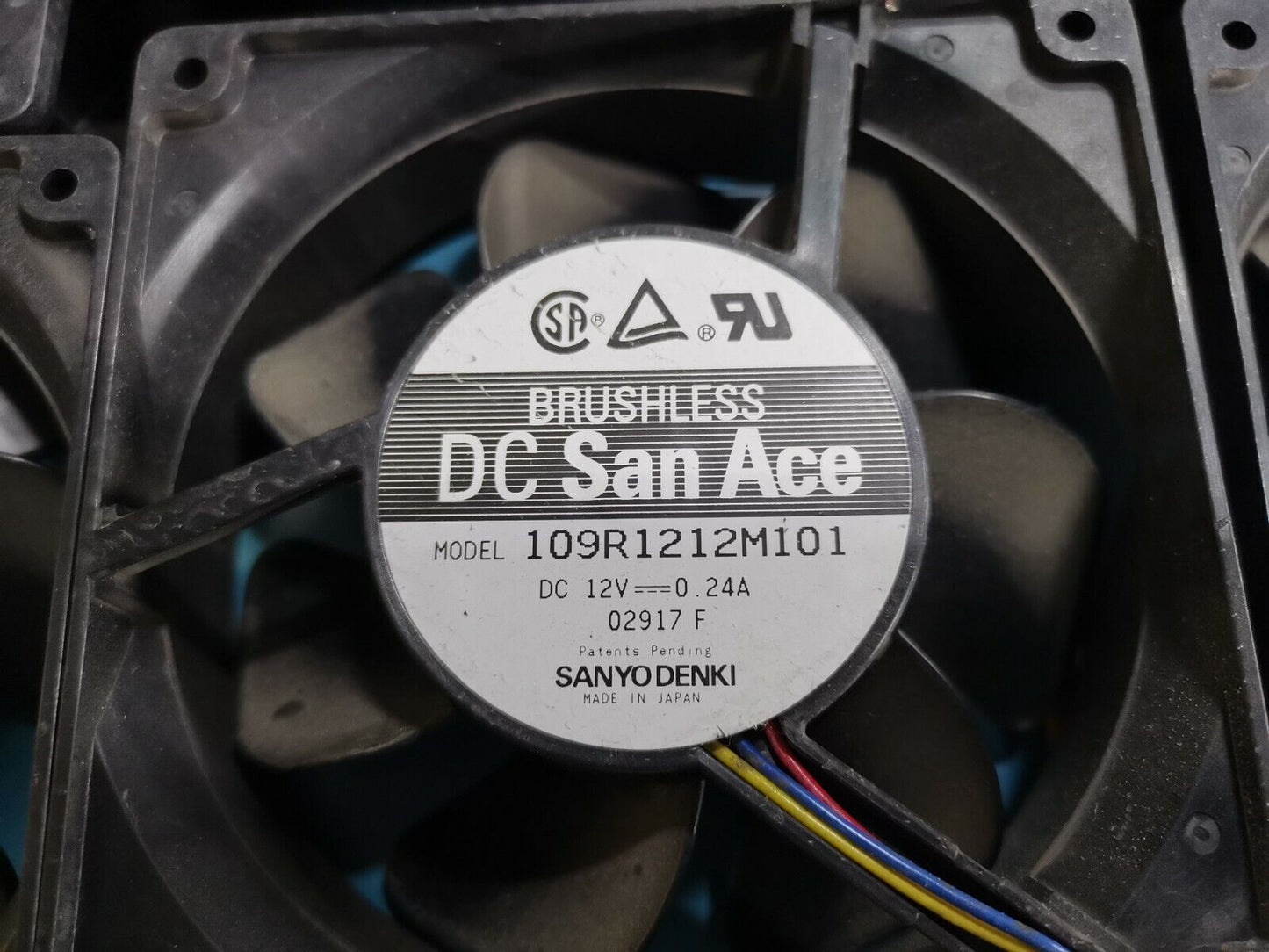 6 pcs 109R1212M101 Sanyo Denki  12V Cooling Fan