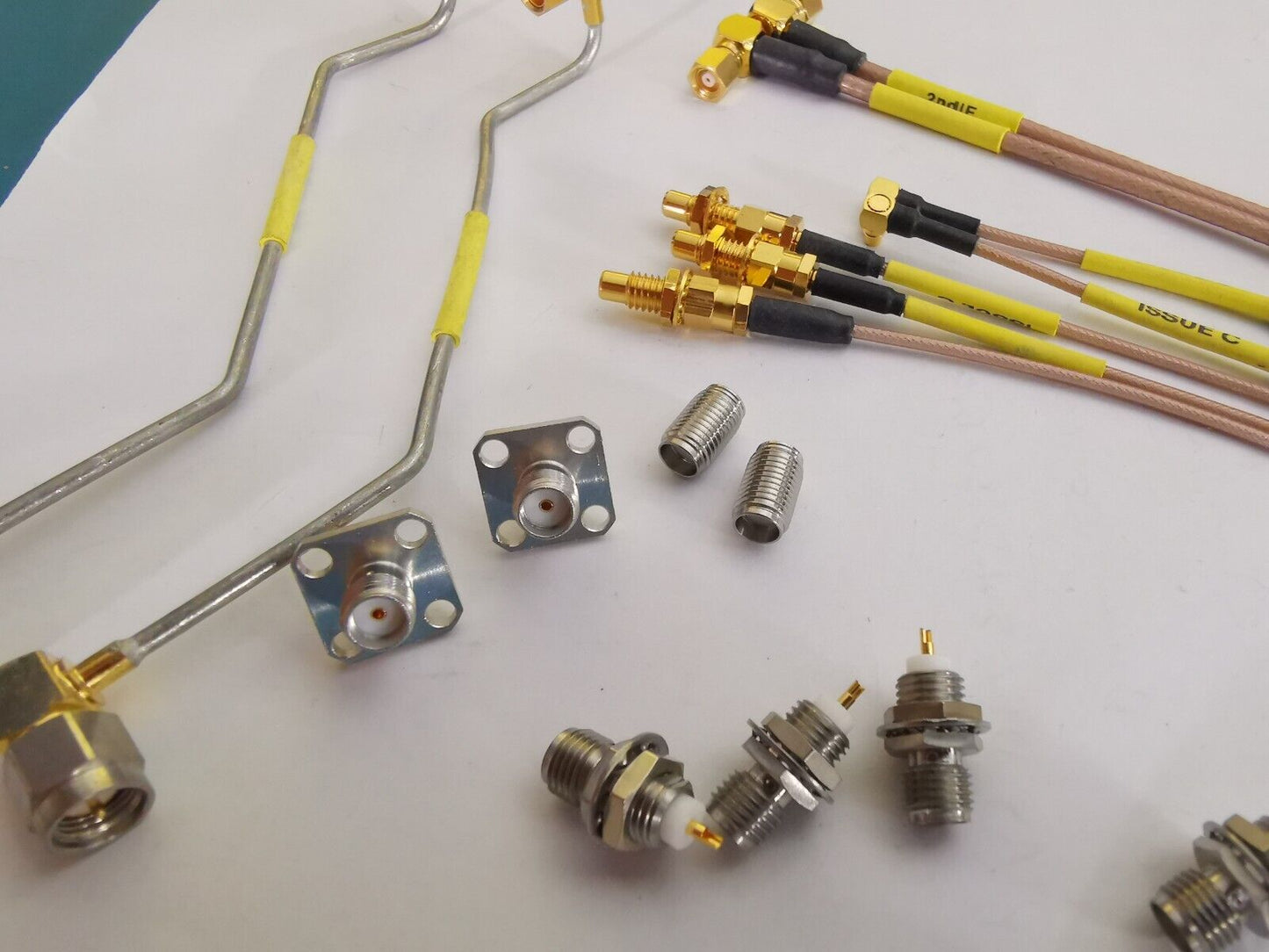 RF Coaxial Cable And Connector Joblot SMA to SMC SMC to SMC Micro MMX to SMC