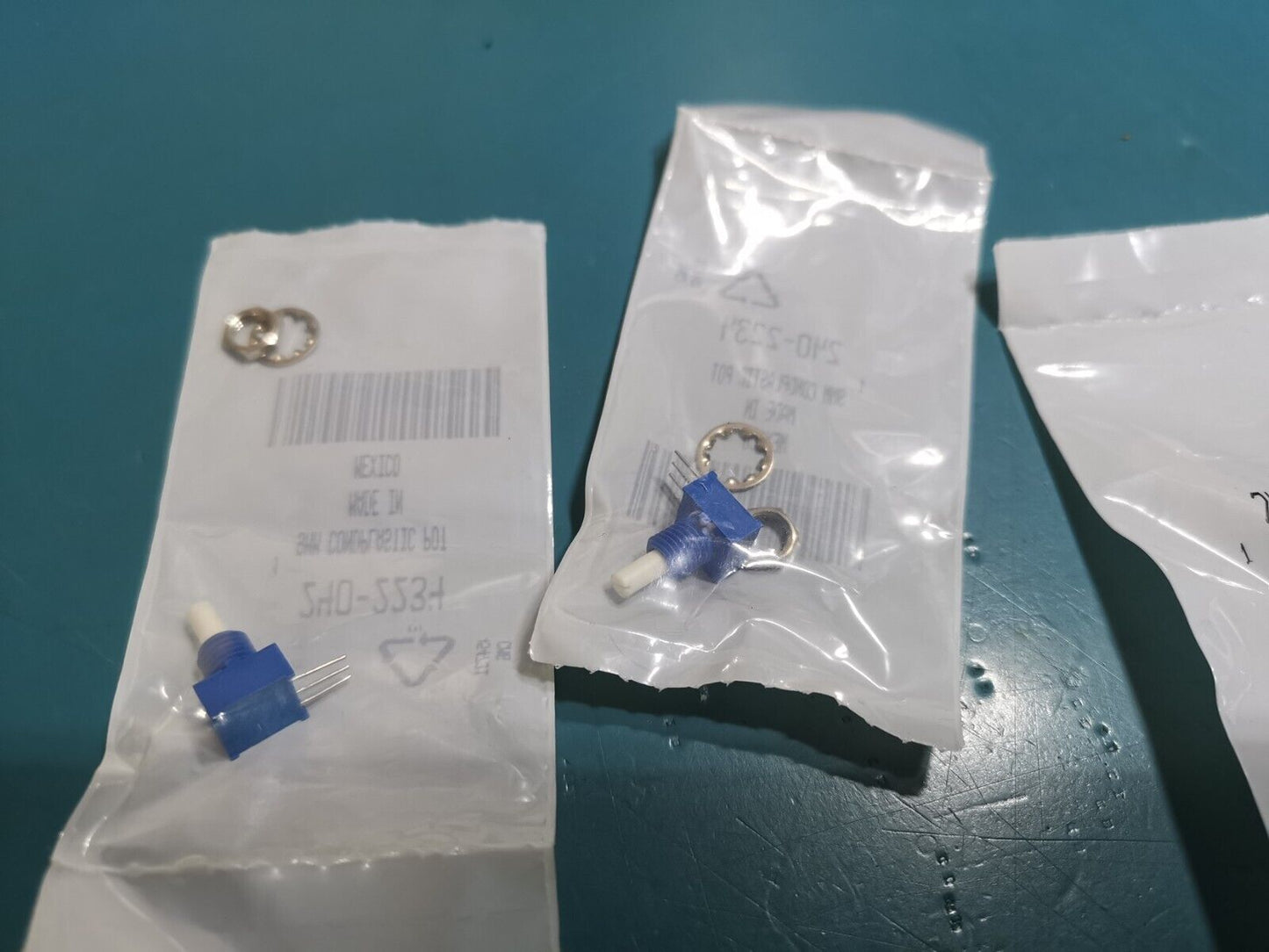 3pcs 1k Potentiometer Panel Mount Genuine Bourns  Miniature Type