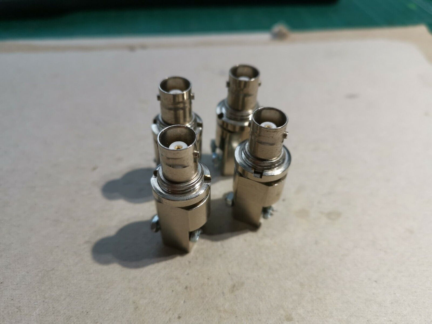 2pcs PCB Mount BNC Connector Instrument BNC Connector High Quality Military