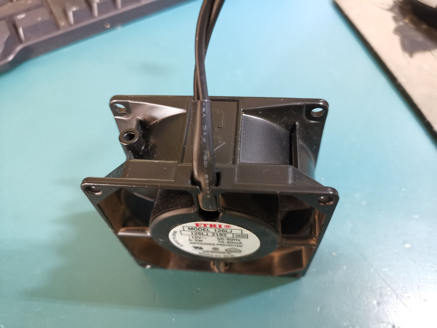 ETRI 126LJ 115v Test Gear Cooling Fan 80mm x 80mm x 48mm