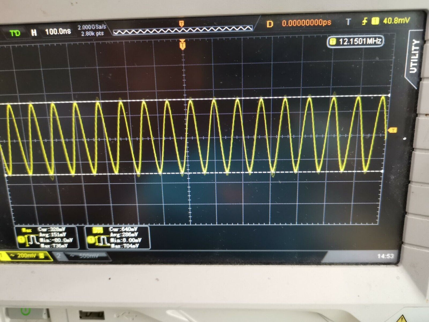 Oscillator 14.175MHz And 12.15Mhz Military Part