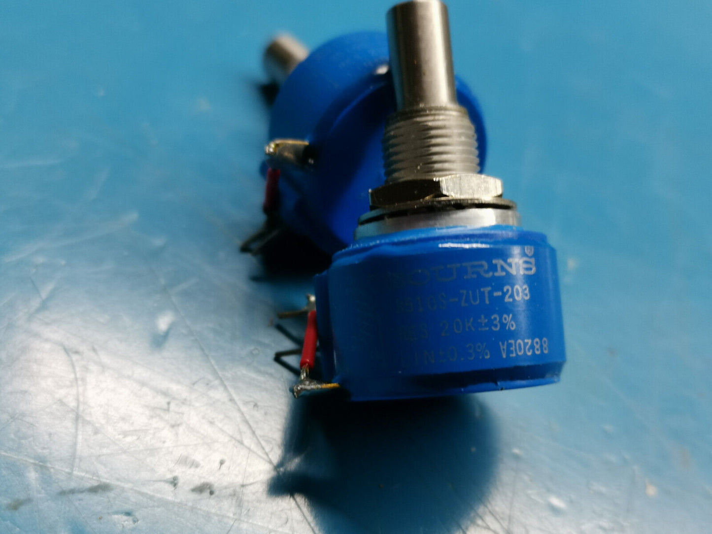 2pcs Genuine Bourns 20k 3 Turn Precision Potentiometer