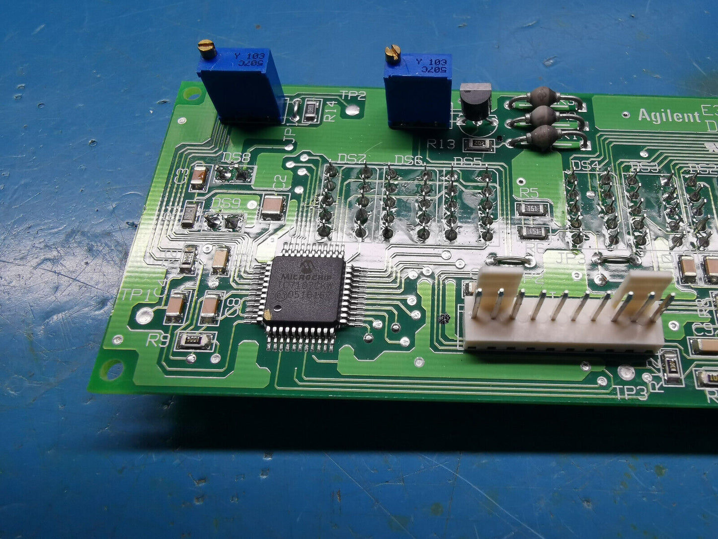 HP Agilent E3610A Power Supply Front Panel Display