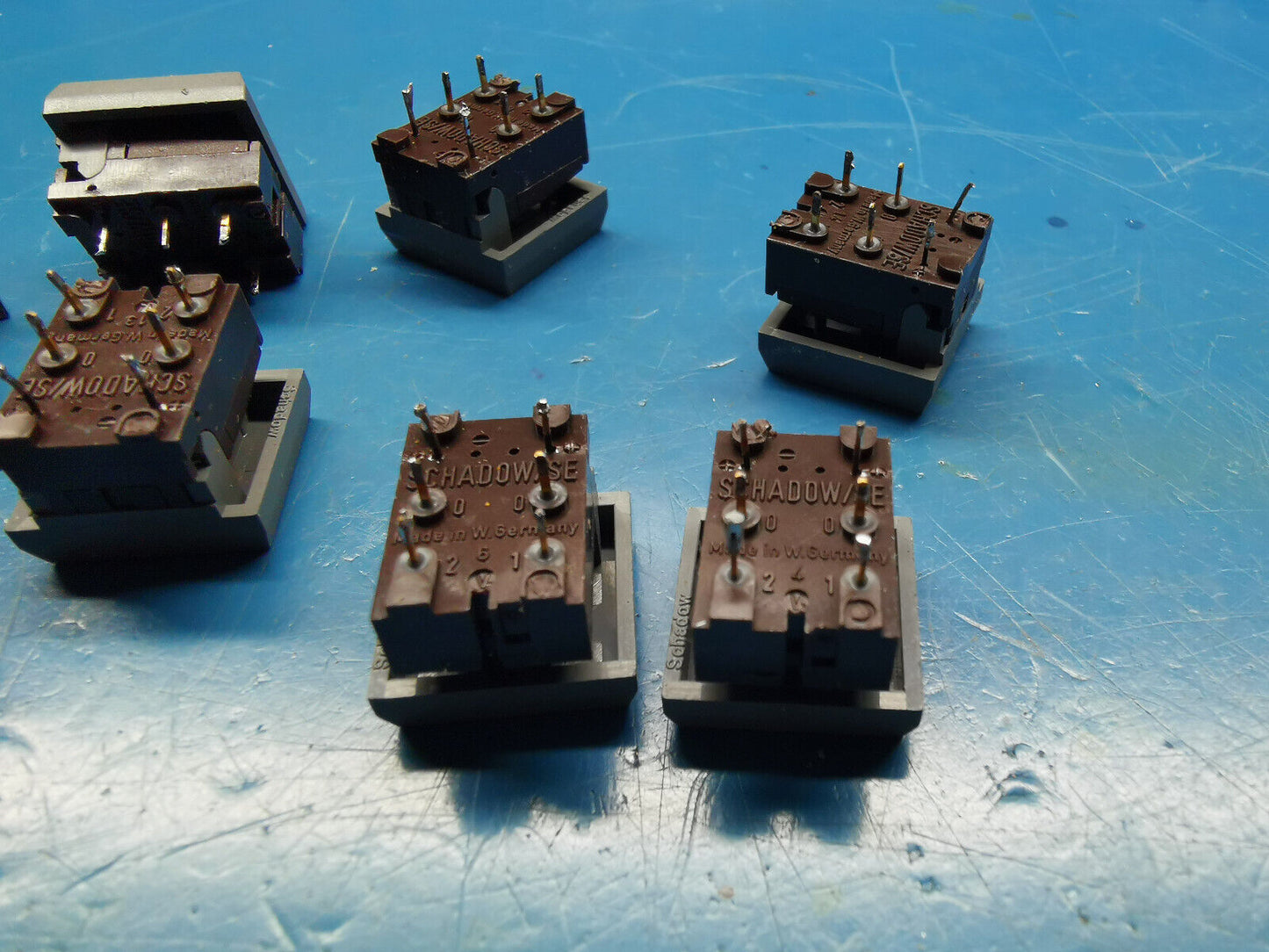 8pcs Schadow SE Pushbutton Switch With Red LED Indicator