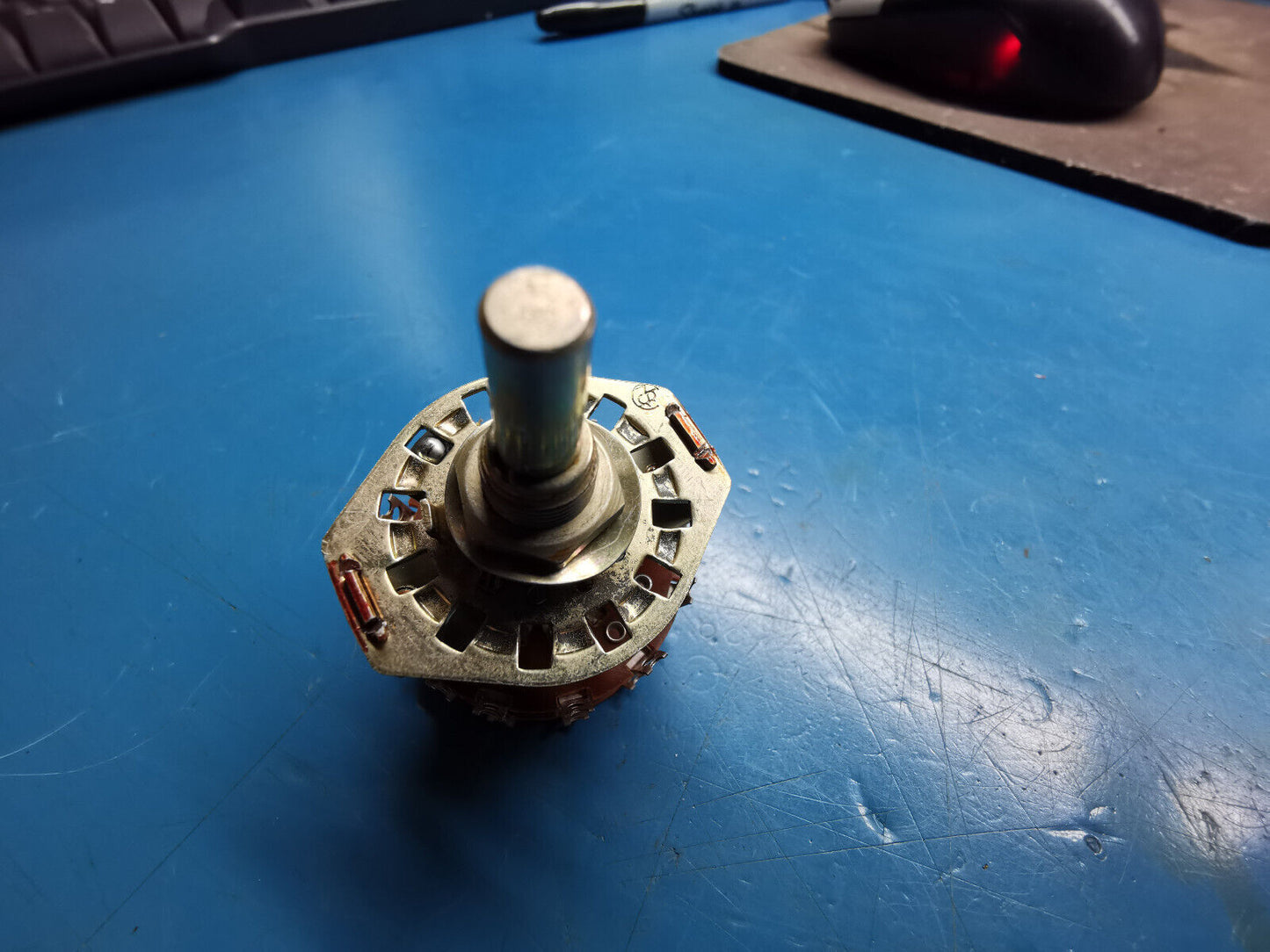 NSF  4 Pole 5 Position Rotary Switch Military Part New Old Stock