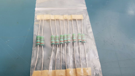 10pcs 50 Ohms 1% 0.5W Welwyn Resistors Metal Film