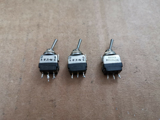 Eaton MS21354-231 Toggle Switch SPDT 1A 115VAC ON-ON Military Part