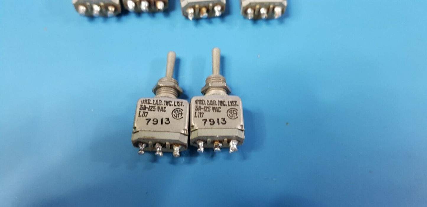 6pcs 5A 125VAC UND LAB Micro Toggle Switch Joblot 4 x SPST 2 x SPDT