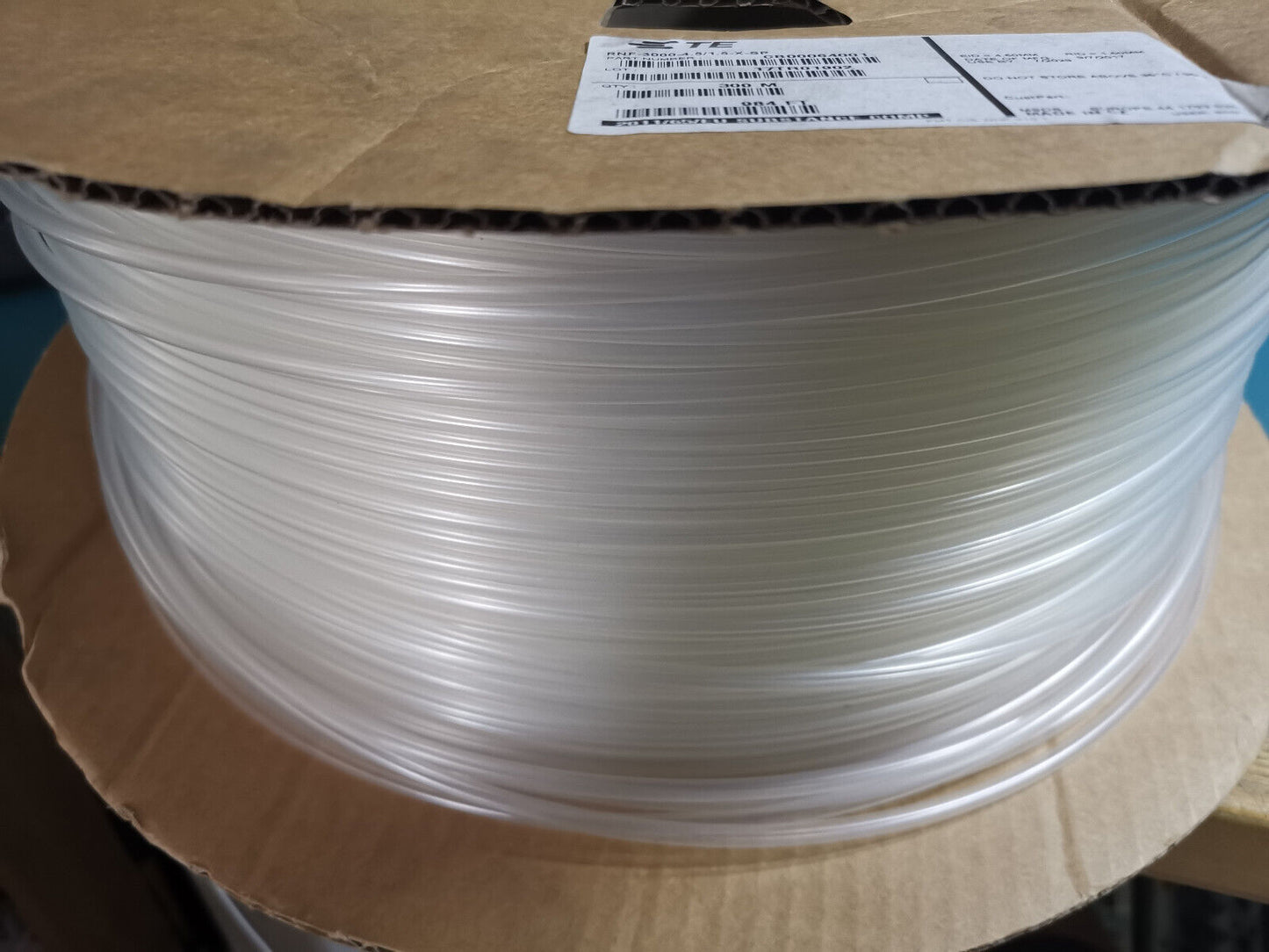 Over 150M Shrink Warp Clear TE Connectivity 3 To 1 Ratio RNF-3000 4.5 1.5SP