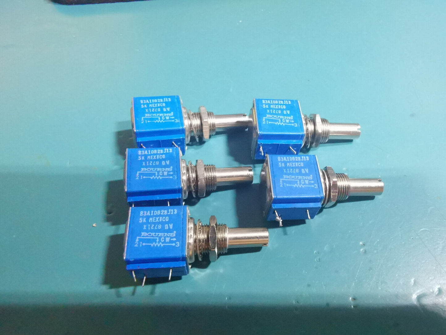 5pcs Bourns 5K Multi Turn Potentiometer 10 Turn Potentiometer 83A1DB28J13