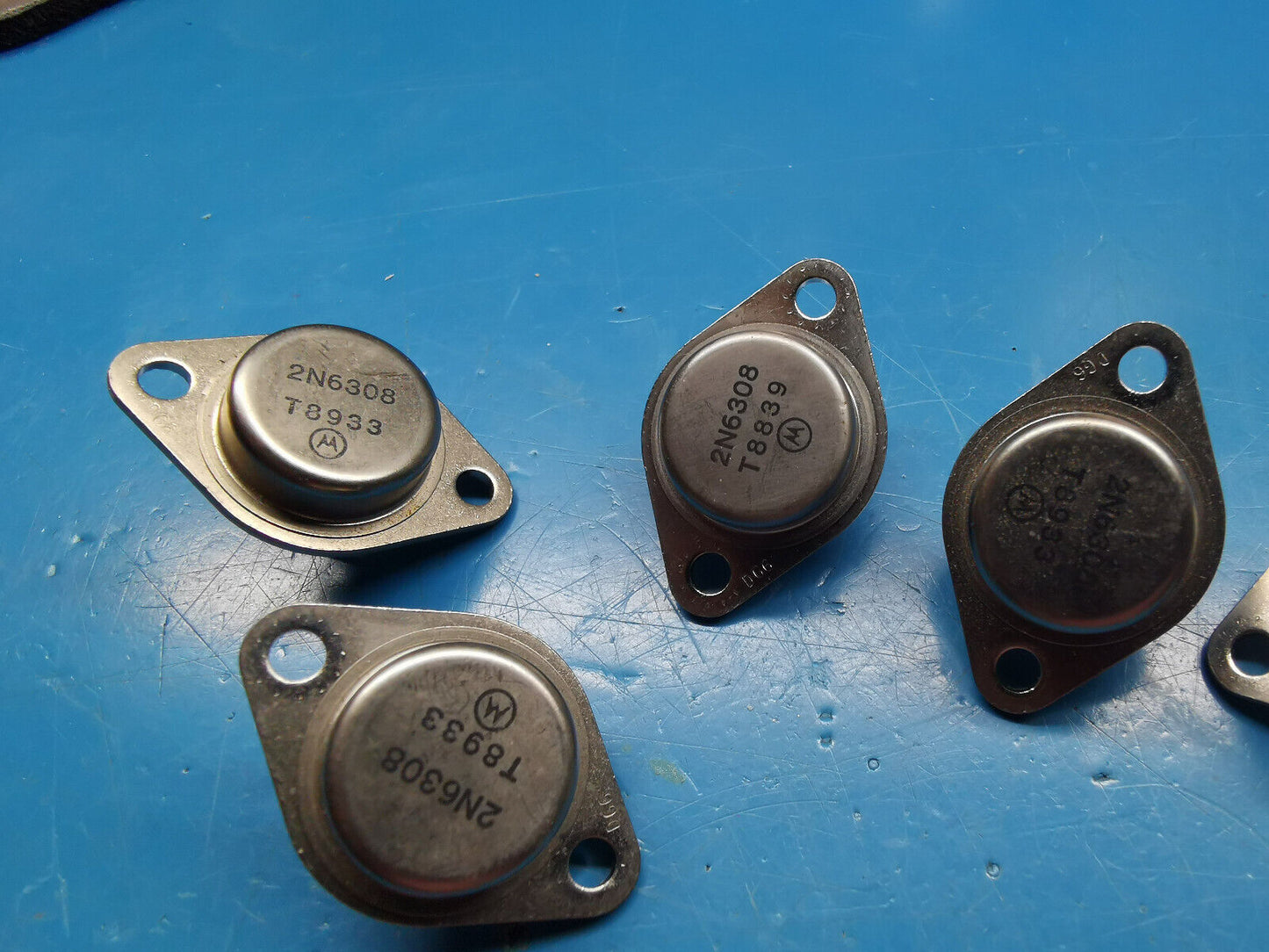 5pcs Genuine 2N6308 NPN Power Transistor High Voltage  TO-3