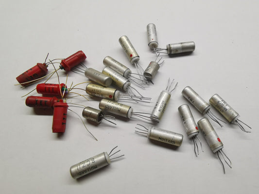 Vintage Mullard GET111 BCZ11 OC205 OC201 Transistor From Military Avionic OK