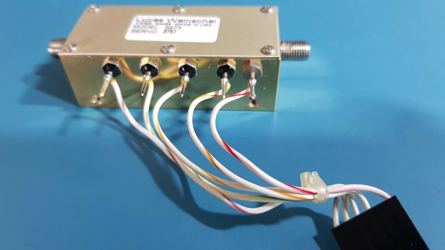 70dB Programmable Attenuator DC To 4GHz 12v 10dB 20dB 20dB 20dB