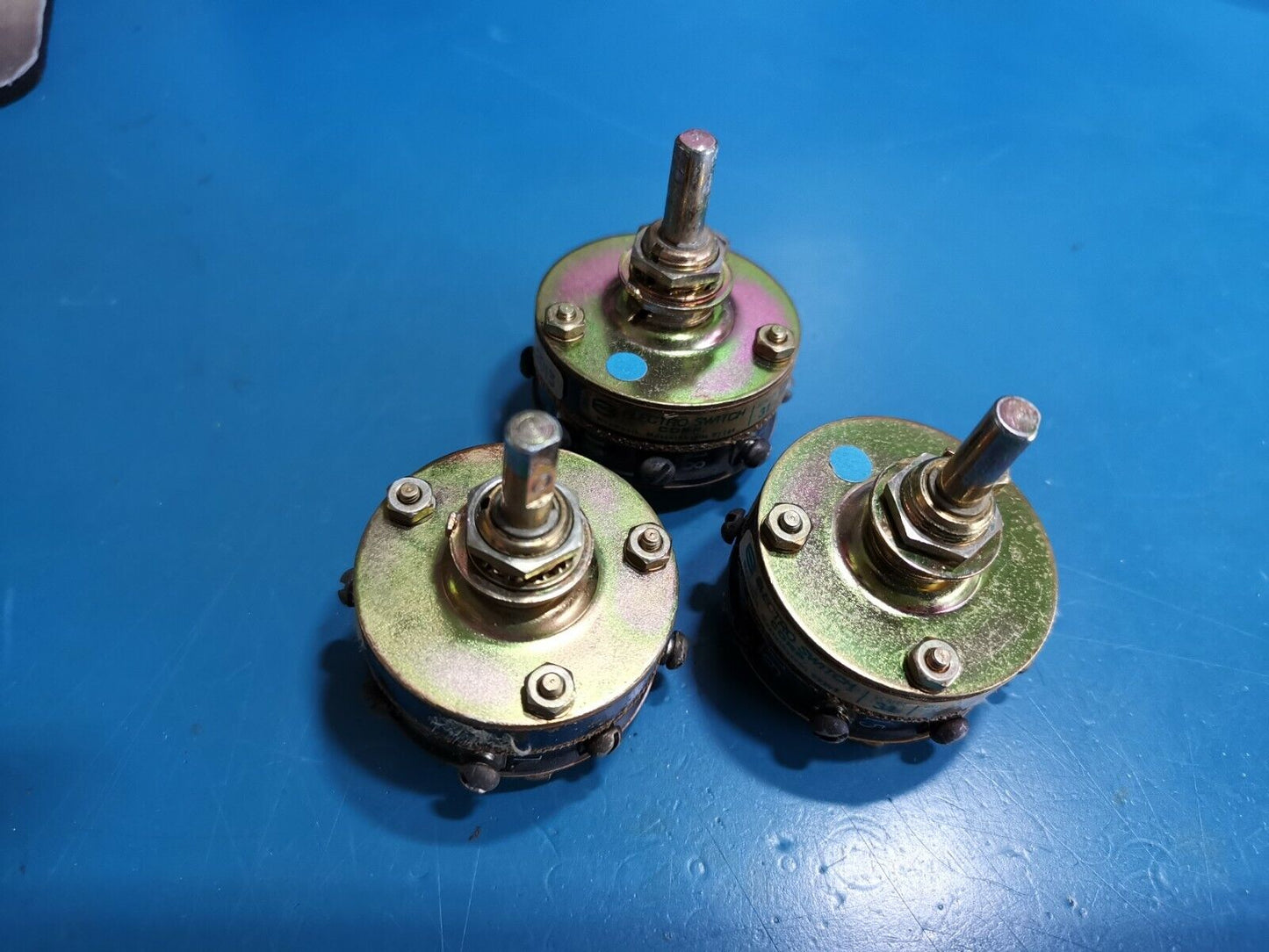 3pcs UND LAB 1 Pole 7 position Rotary Switch 5A 30V DC