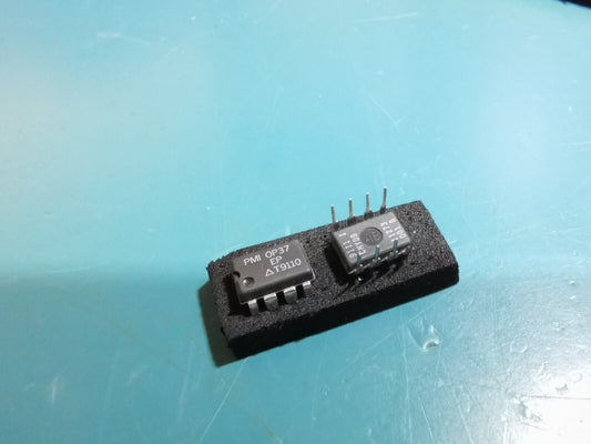 2pcs Genuine PMI OP37EP Low Noise  Precision  High Speed Operational Amplifier