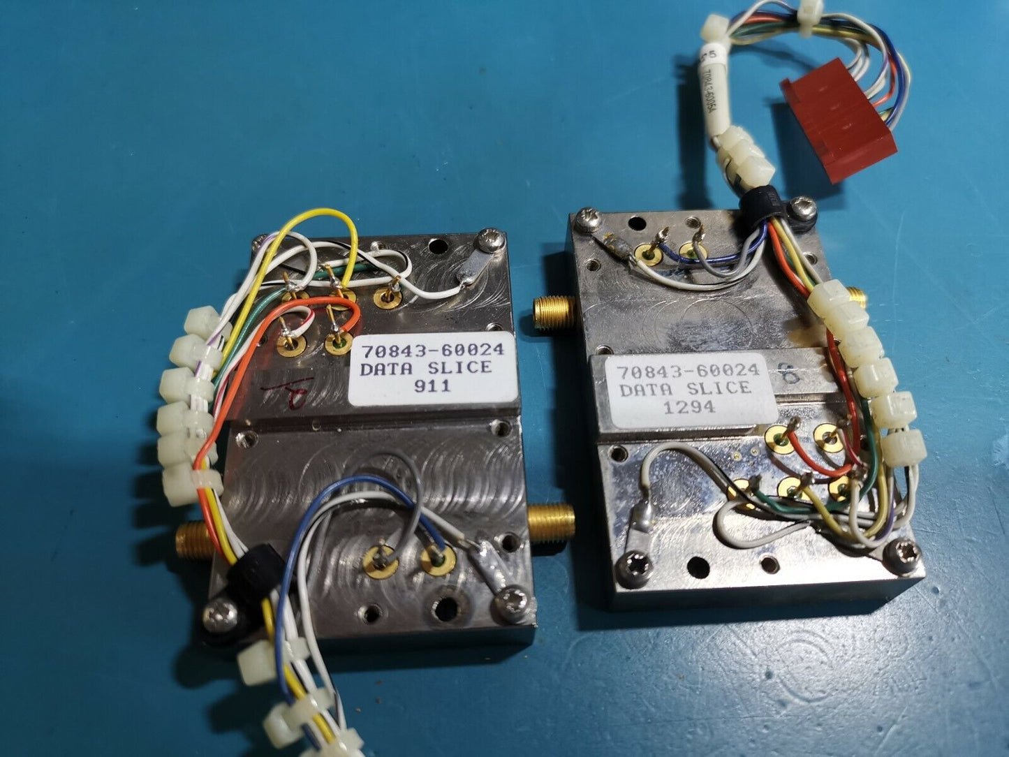 2pcs HP Agilent Ultra High Speed Data Slice Unit 70843-60024