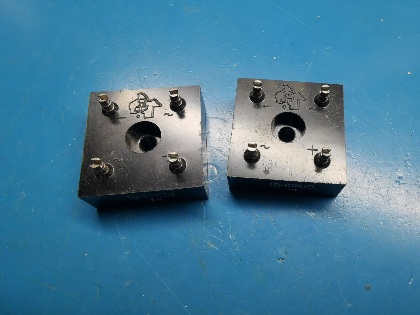2pcs 1B40K10 Bridge Rectifier 100V 4A TI Brand