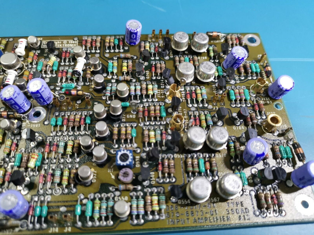 Amplifier Textronics Tektronix Test Gear Front End Amplifier – mjtronix