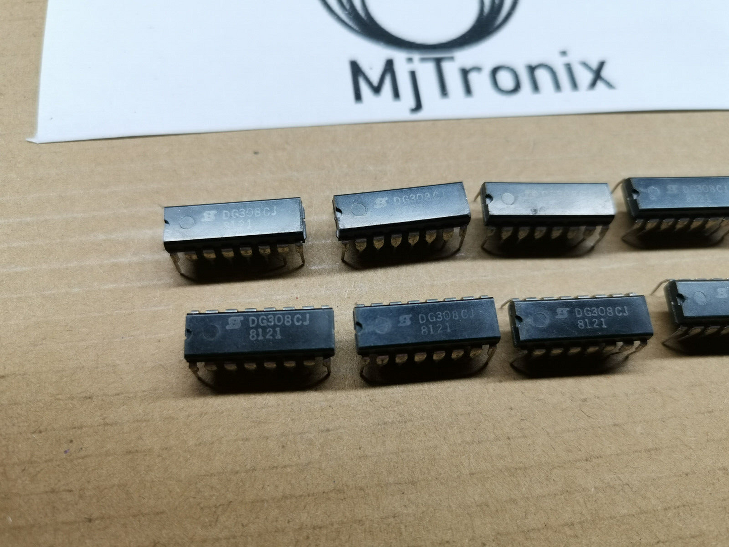 10pcs Genuine Siliconix DG308CJ Quad SPST Analogue Switch