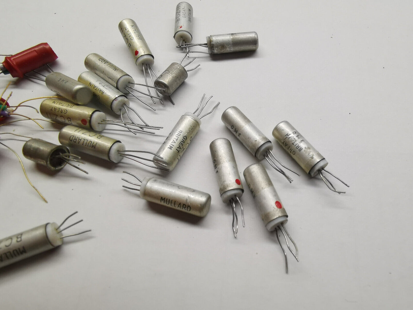 Vintage Mullard GET111 BCZ11 OC205 OC201 Transistor From Military Avionic OK
