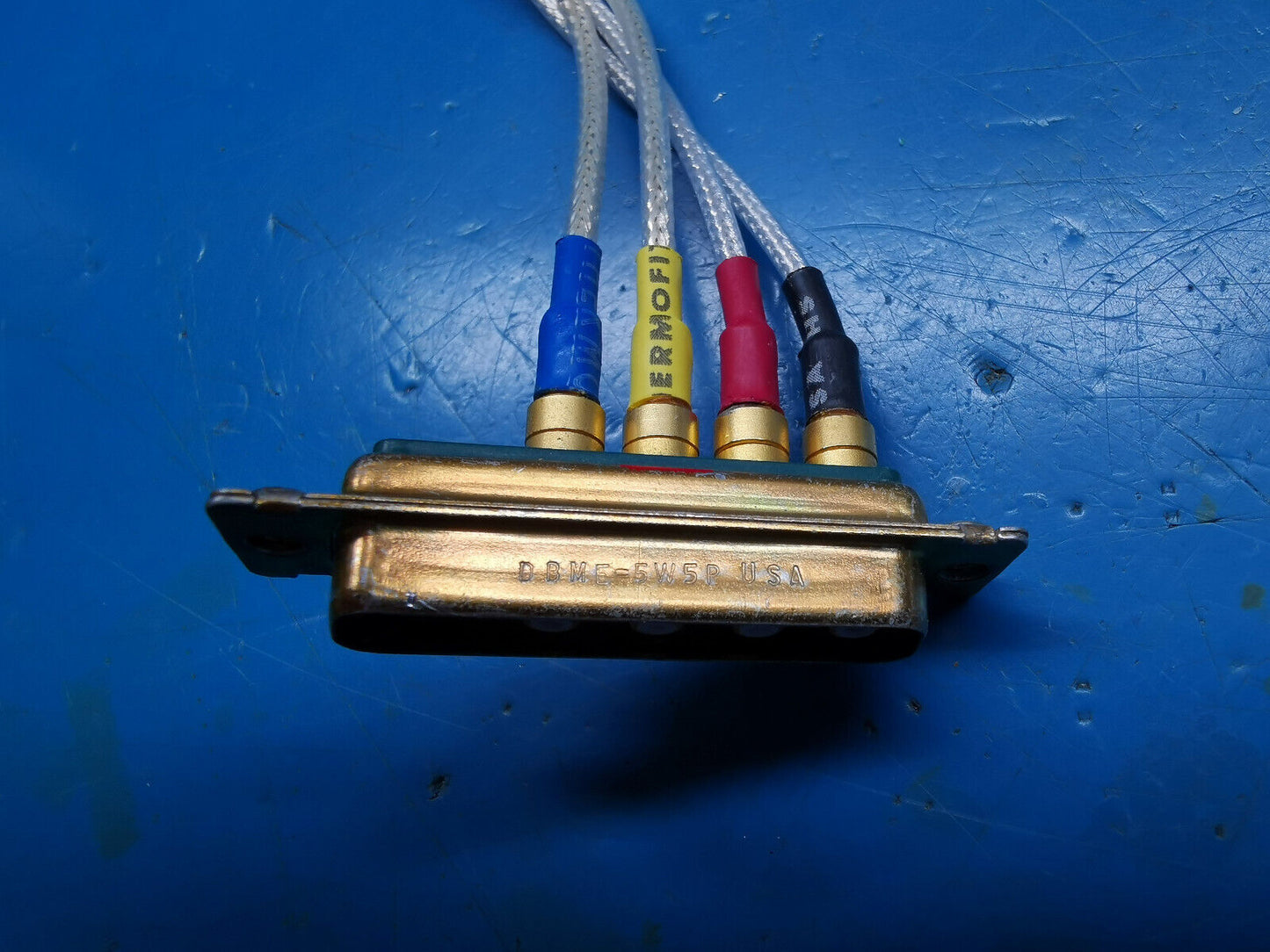 ITT DBMM5W5P RF D Sub Connector Female 4 Connector With Cable