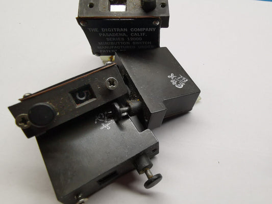Military Push Putton Digital Count Switch