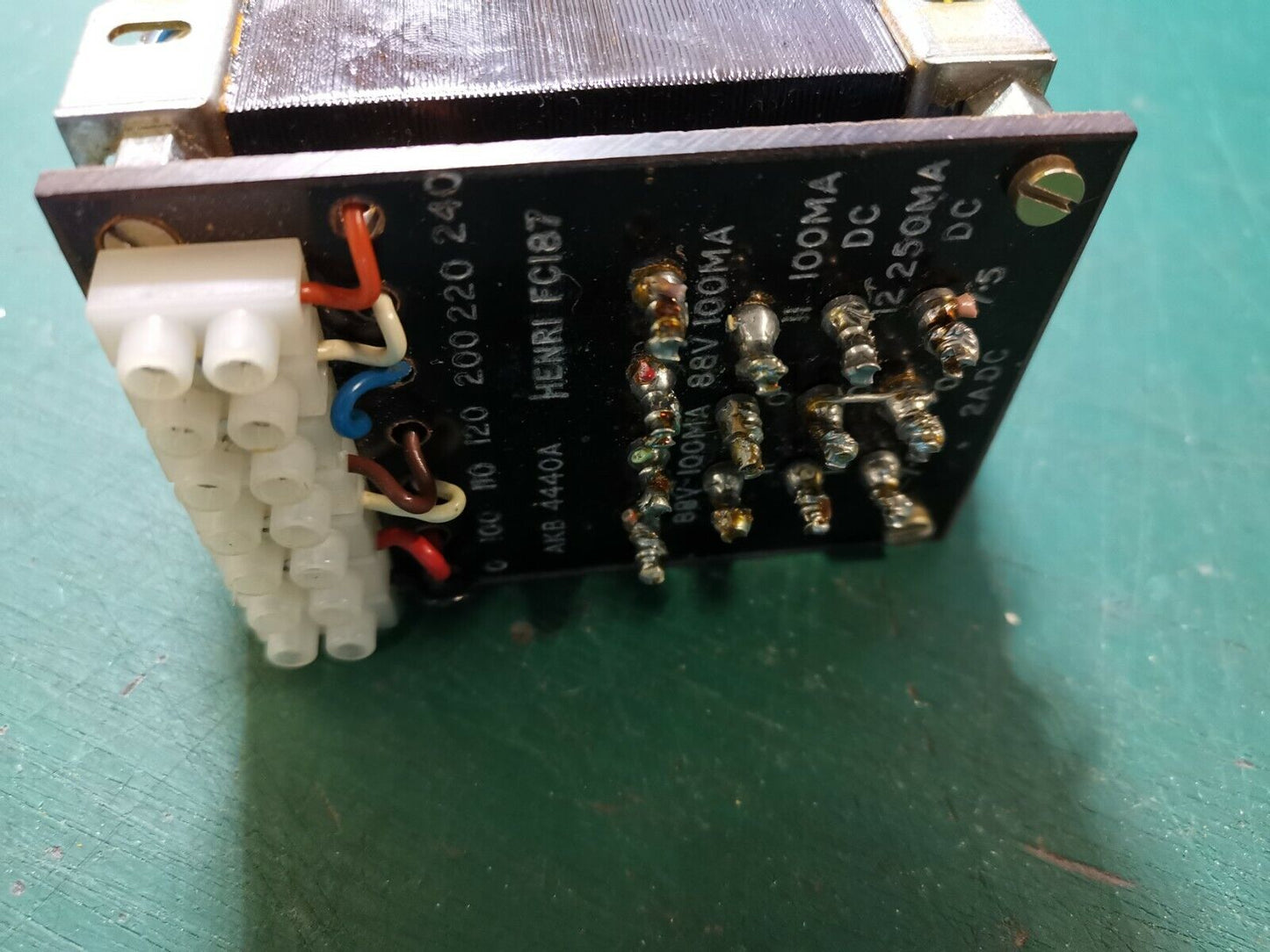 Henri AC Transformer primary 110v To 240v AC Secondary 88v  11v  12v  7.5v AC