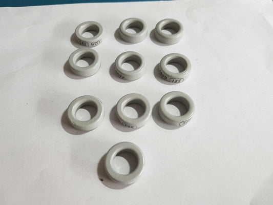 10pcs Ferrite Powder Inductor Cores Rings  OD 20mm  ID 12mm