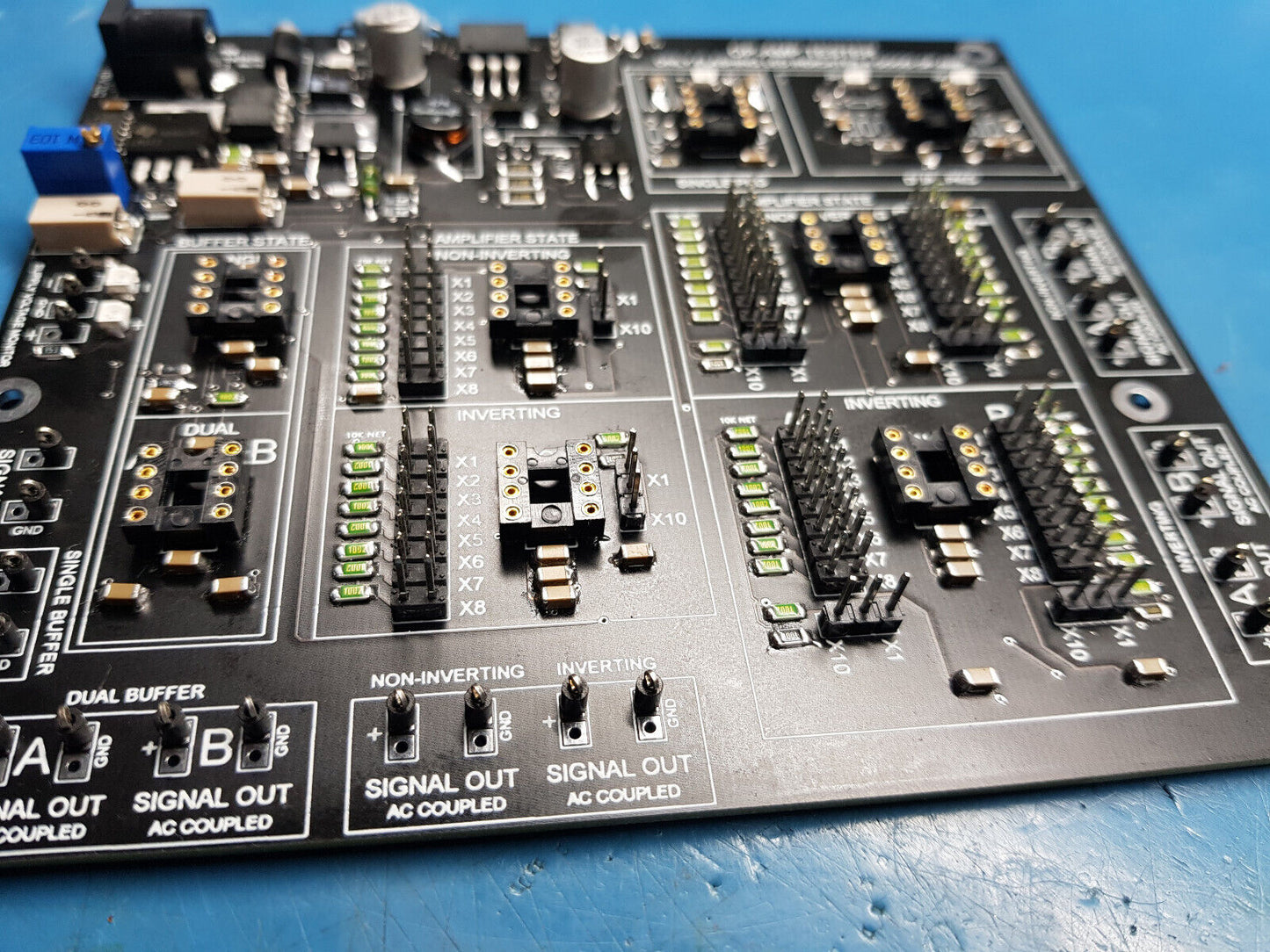Op Amp Tester OT15S Buffer Testing Inverting And Non Inverting Amplifier Testing