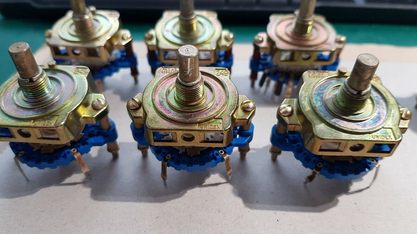 Unidex 249 Rotary Switch Joblot