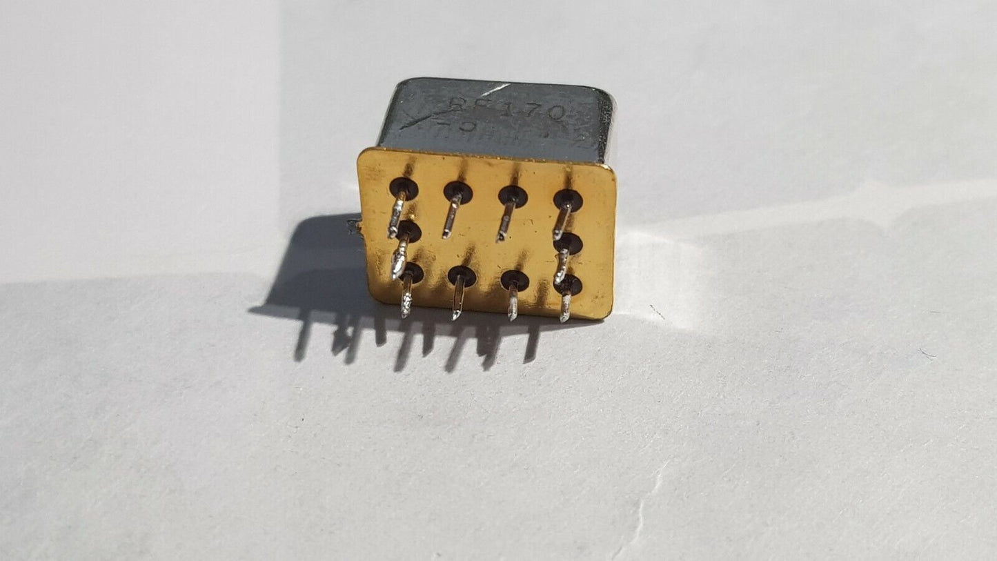 Teledyne RF 170-5  DPDT 4.5GHz RF Relay  5v Coil Latching RF Relay