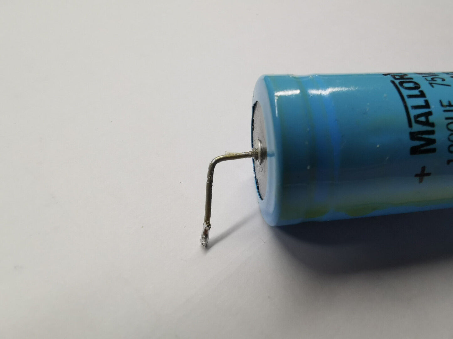 1200uF 75v Capacitor Genuine Mallory Axial