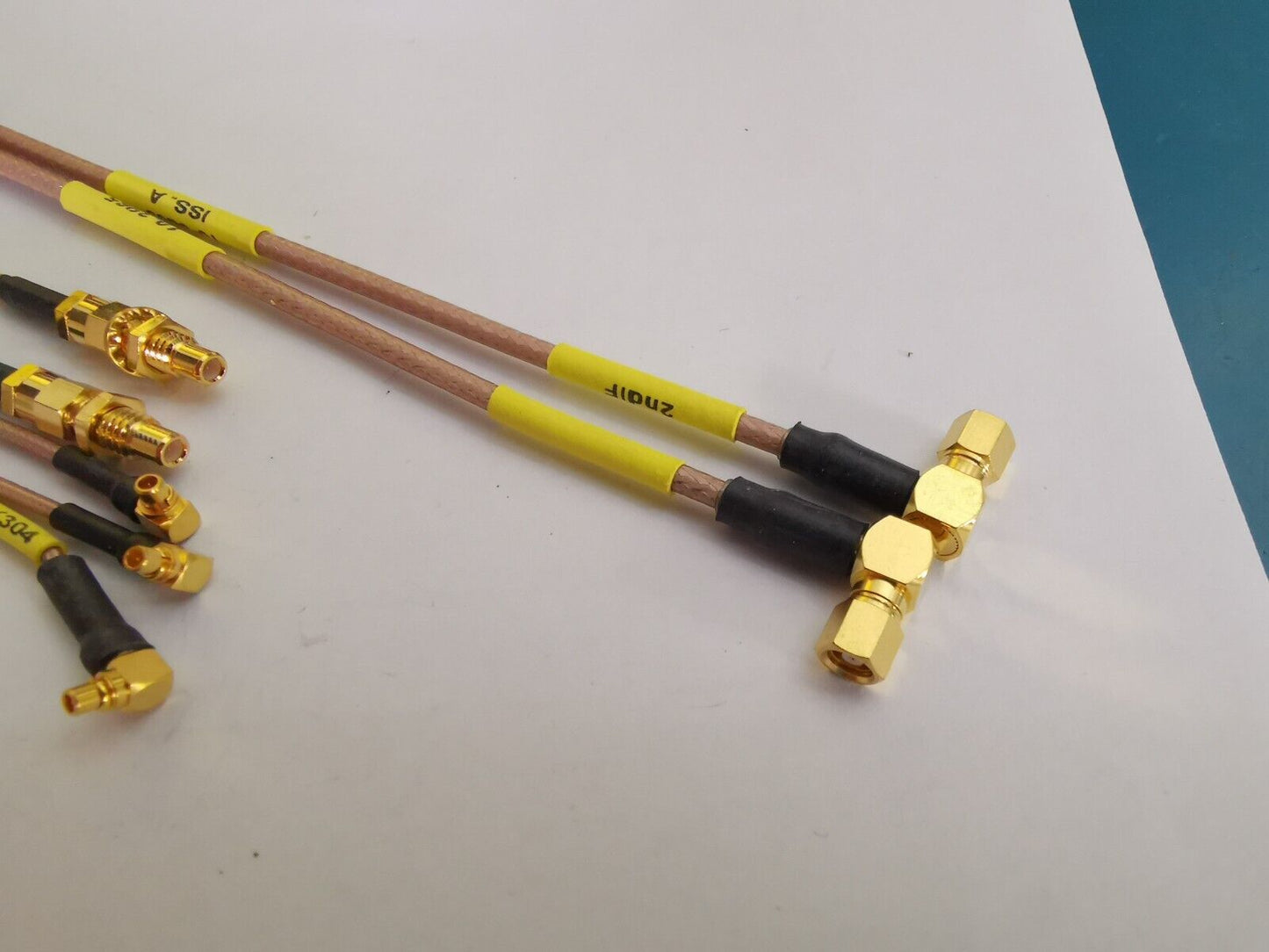 RF Coaxial Cable And Connector Joblot SMA to SMC SMC to SMC Micro MMX to SMC