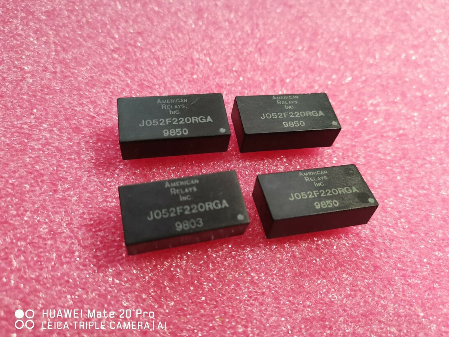 4pcs J052F220RGA Reed Relay  Military Part American Relays Inc