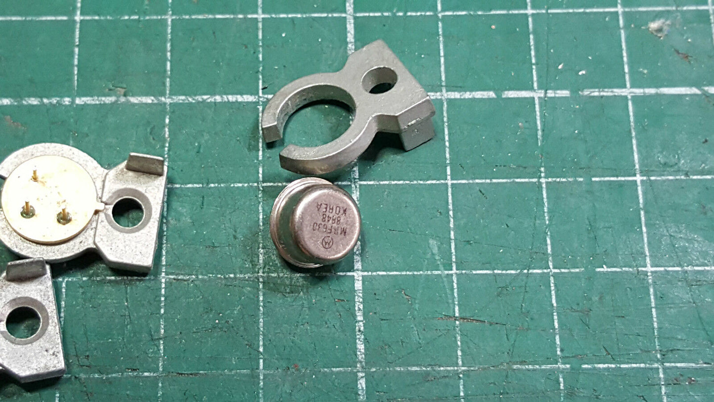 MRF630 NPN RF Transistor PG Of 9.5 dB at 3.0 W/470 MHz , 2Pcs