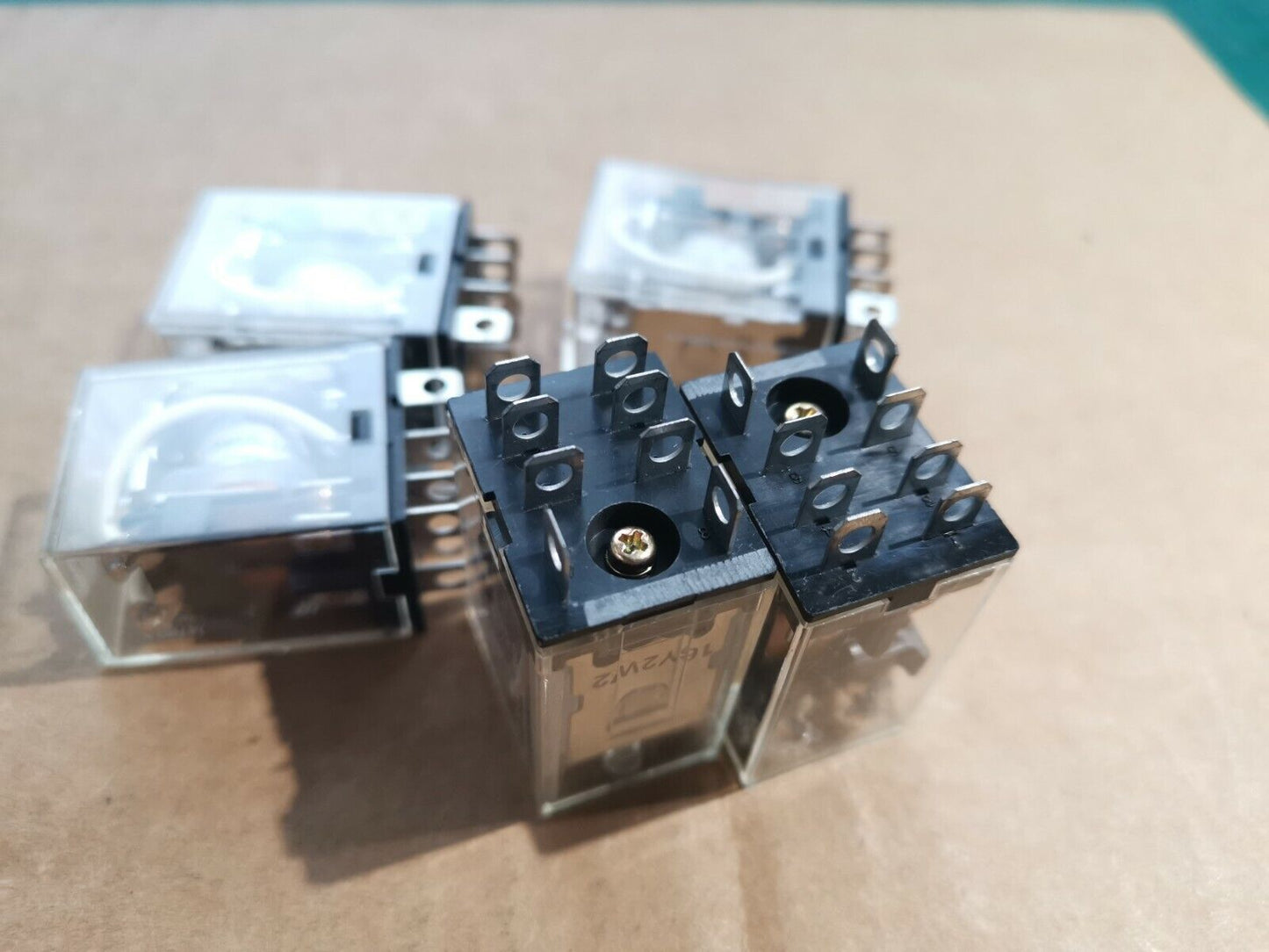 2pcs DPDT Plug In Relay 110v Coil 10A Contact Omron IMO , EX MOD LY2 PY21