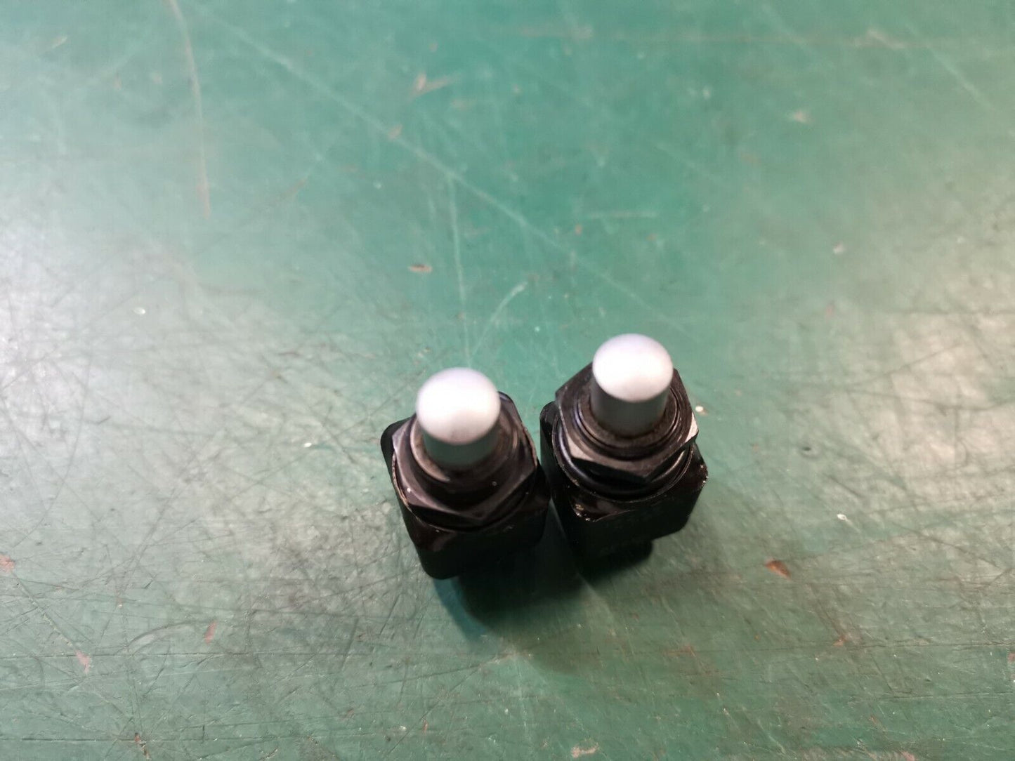 2pcs APEM Push Button Switches Mil Spec Push To Make / Break