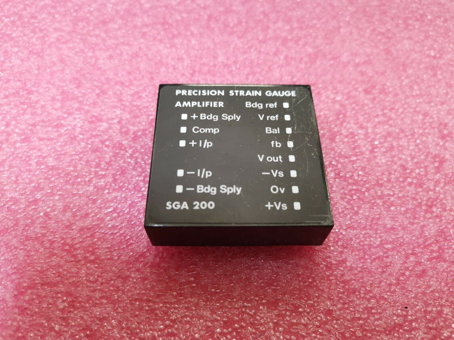 Precision Strain Gauge Amplifier Block SGA200