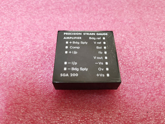 Precision Strain Gauge Amplifier Block SGA200
