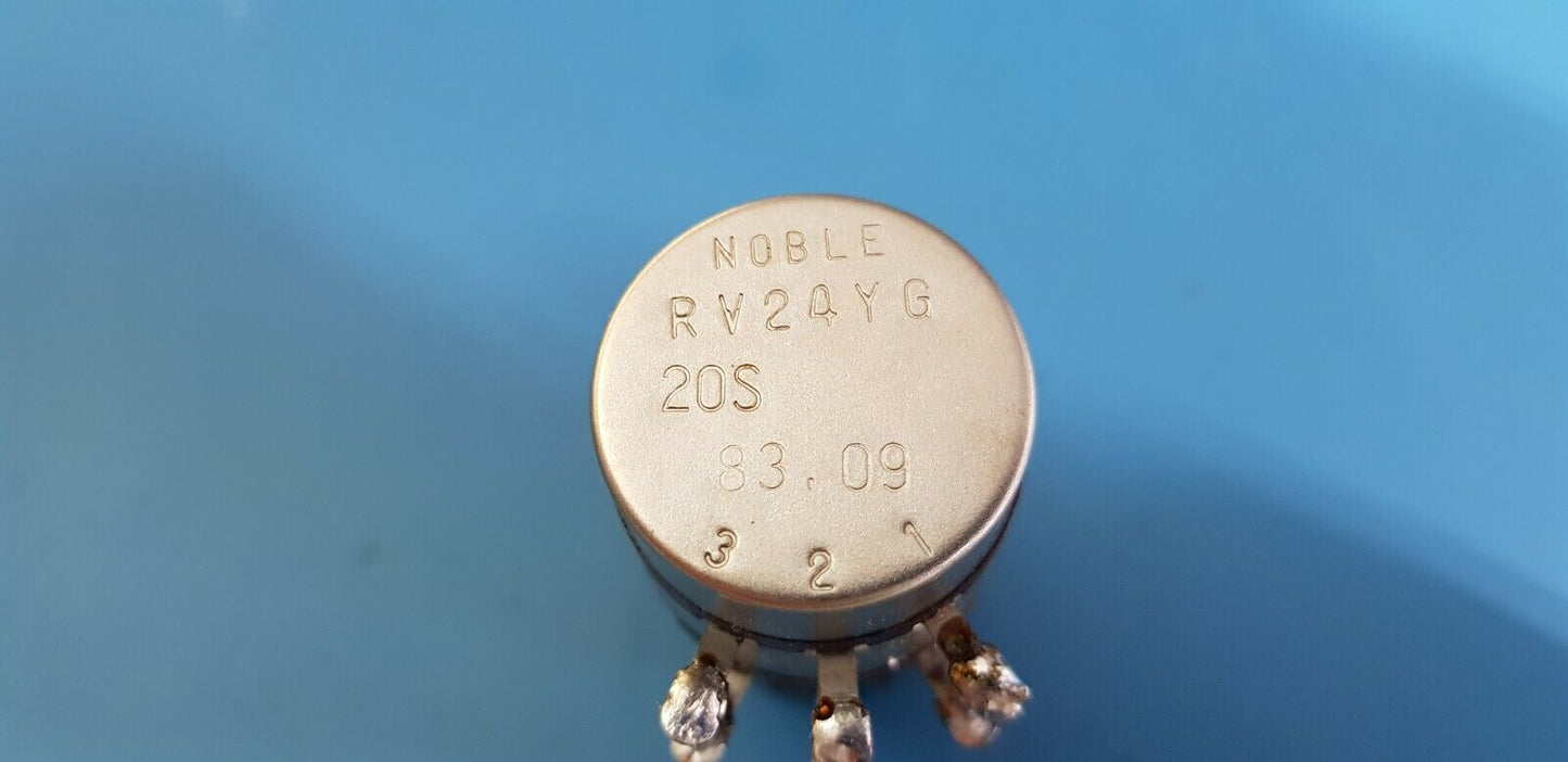 Noble Dual Gang Potentiometer 10K and 50K