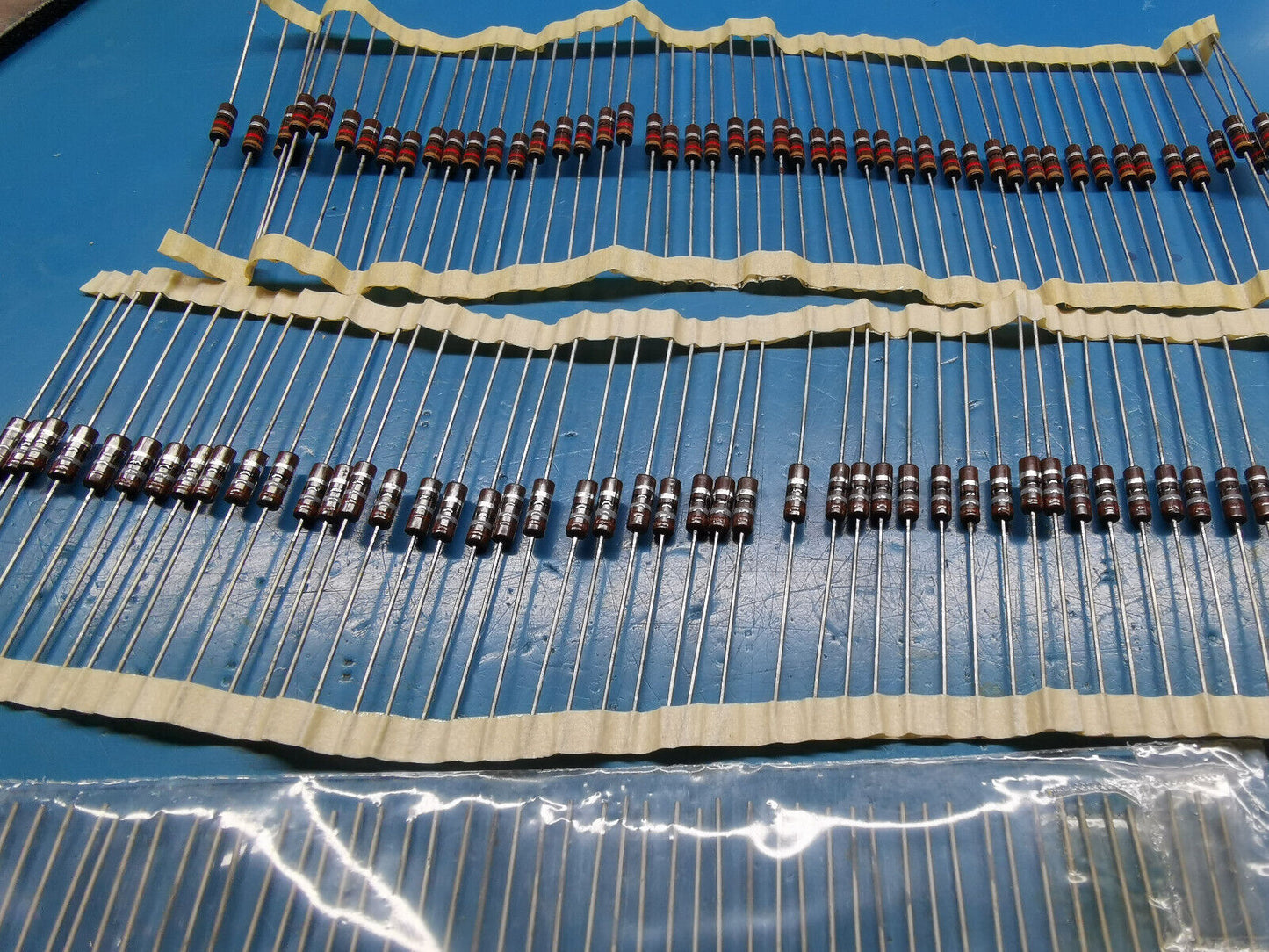 150pcs Allan Bradley Carbon Composite Resistor  3 Values 5.6R 12R 15R  0.5W