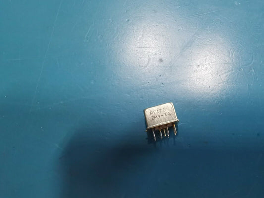Teledyne RF 170-12  DPDT 4.5GHz RF Relay  12v Coil Latching RF Relay